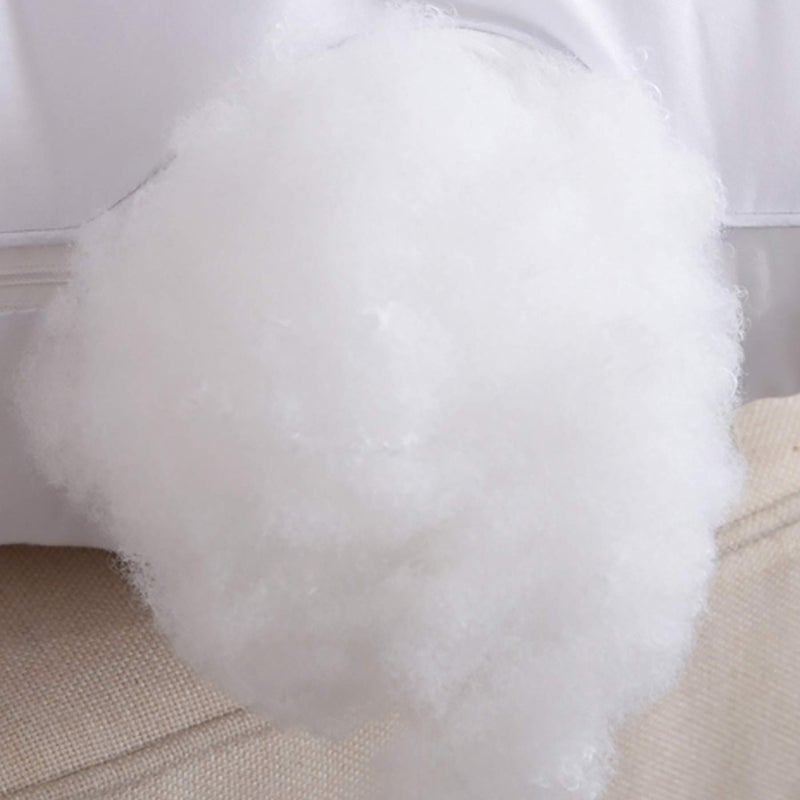 COSNIGHT 2.2 LB / 35.3 Ounce Premium Polyester Fiber Stuffing for Stuffed Animals, Pillows, Quilts, Paddings, Pouf, Fiberfill, Stuffing, Machine Washable, White - Image 1